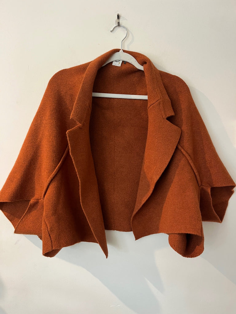LOOP- Akemi + Kin Rust Sweater, Sz S (#370)