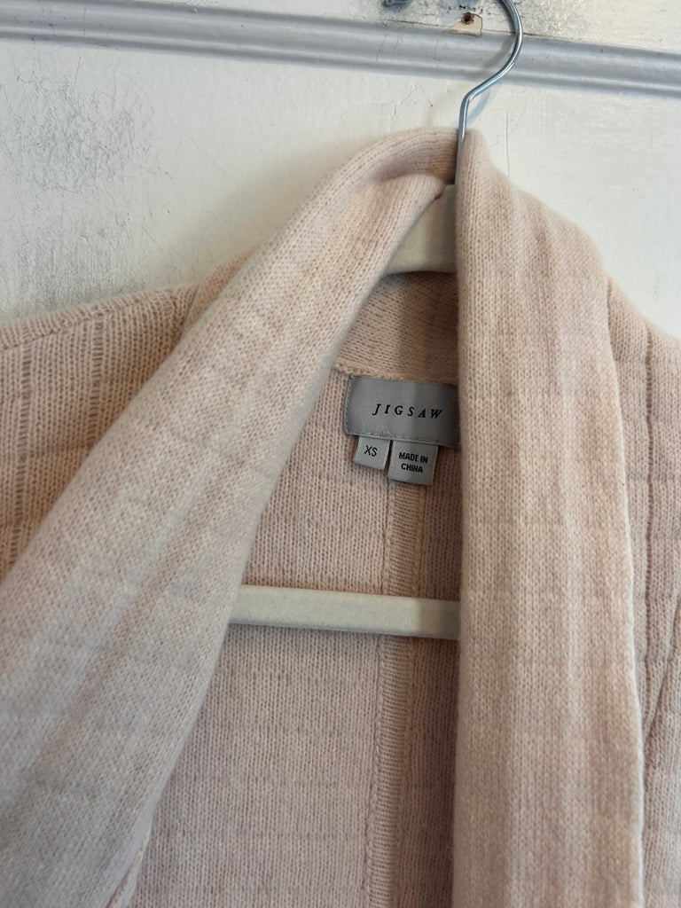 LOOP- Jigsaw Wool Sweater Coat, Sz. XS (#118)