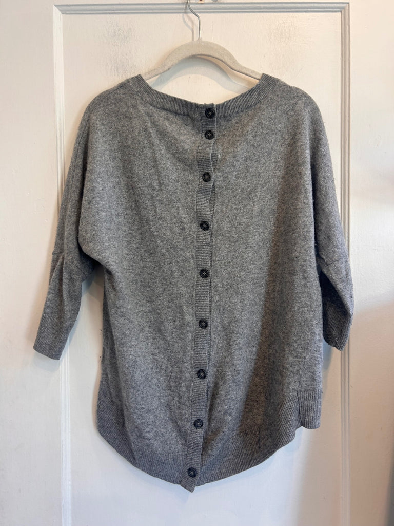 LOOP- Jigsaw Gray Sweater, Sz. S (#118)