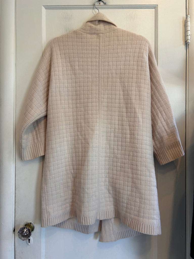 LOOP- Jigsaw Wool Sweater Coat, Sz. XS (#118)