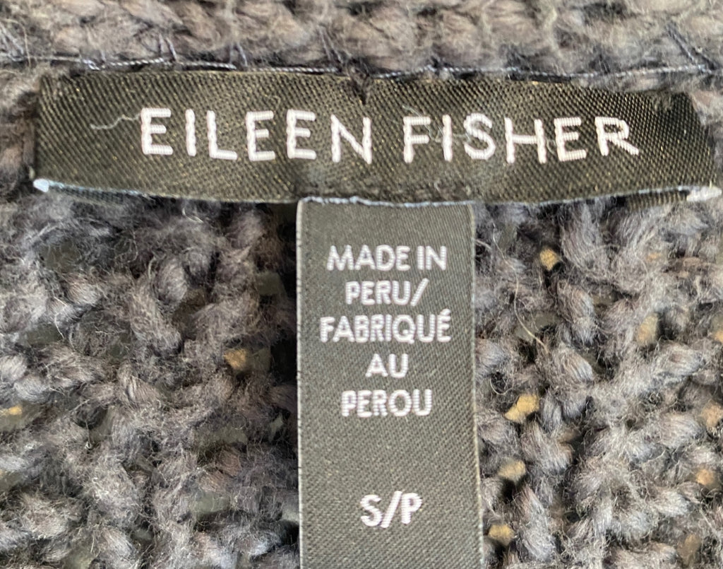 LOOP - Eileen Fisher Open Cardigan, Sz S (#51)