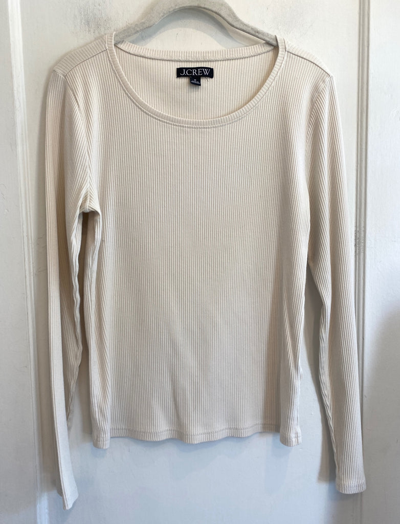 LOOP - J. Crew Ribbed Tee, Sz S (#51)