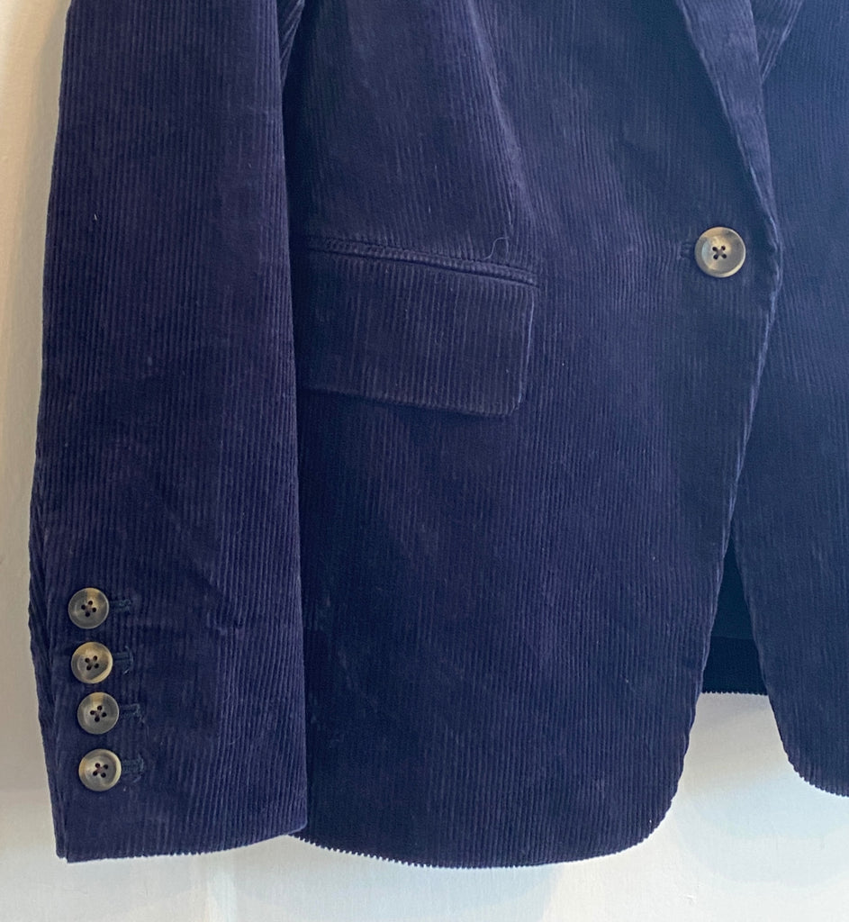 LOOP - Boden Corduroy Blazer Navy, Sz 6 (#52)
