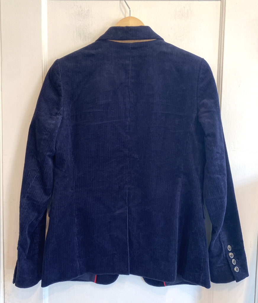 LOOP - Boden Corduroy Blazer Navy, Sz 6 (#52)