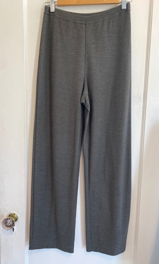 LOOP - Eileen Fisher Elastic Waist Wool Pants, Sz XS(#51)