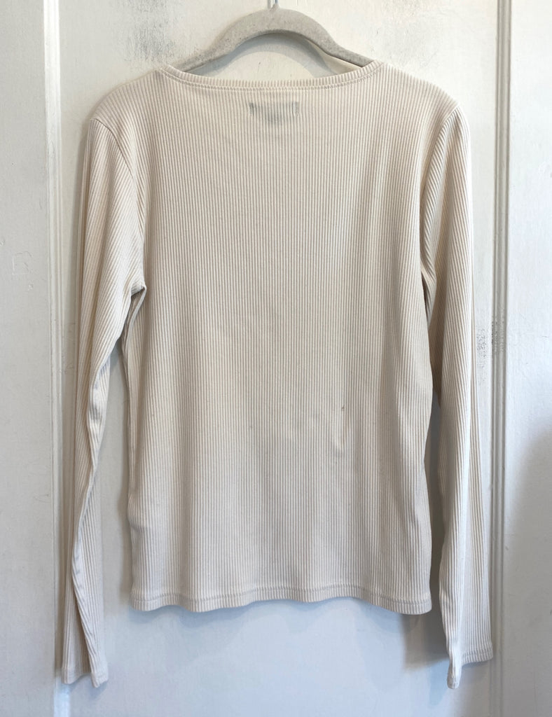 LOOP - J. Crew Ribbed Tee, Sz S (#51)