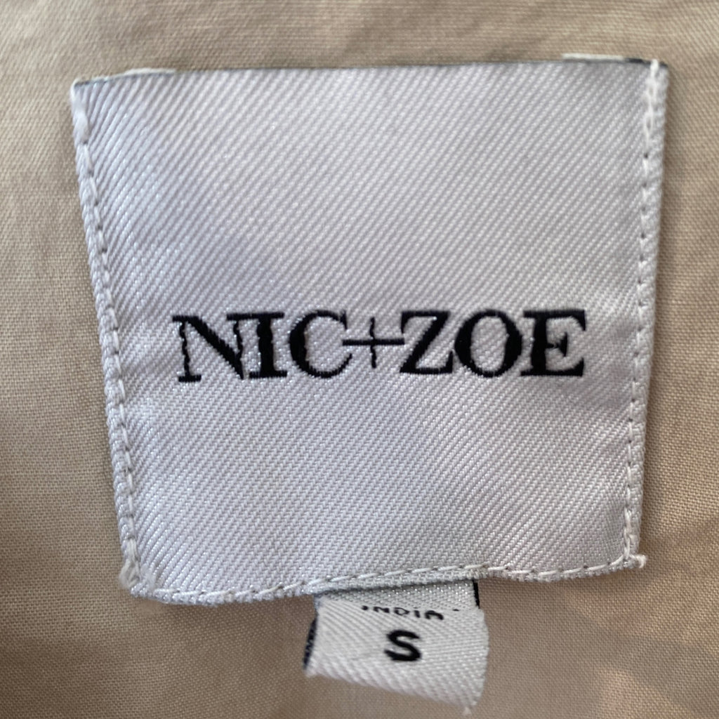 LOOP - Nic + Zoe Pocket Poplin Jacket, Sz S (#338)