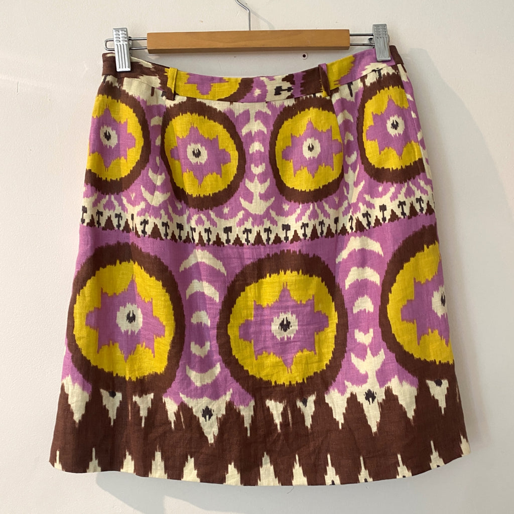 LOOP - Milly Linen Skirt, Sz 4 (#451)
