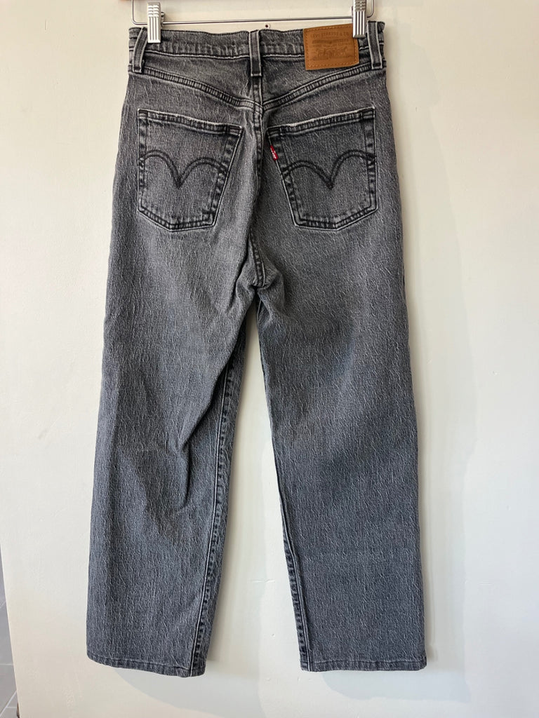 LOOP - Levi’s Ribcage Straight Ankle Jeans, Sz 25 (#423)