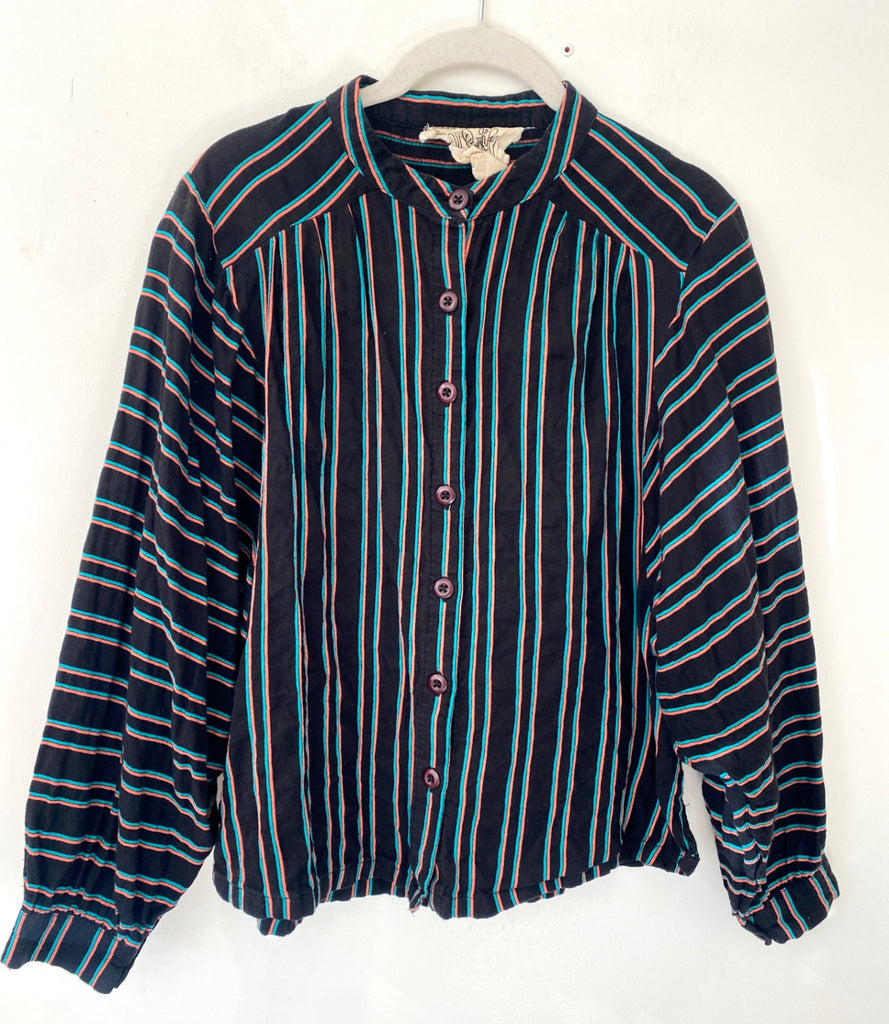 LOOP - Ace & Jig Striped Dolman Sleeve Top, Sz XS (#116)