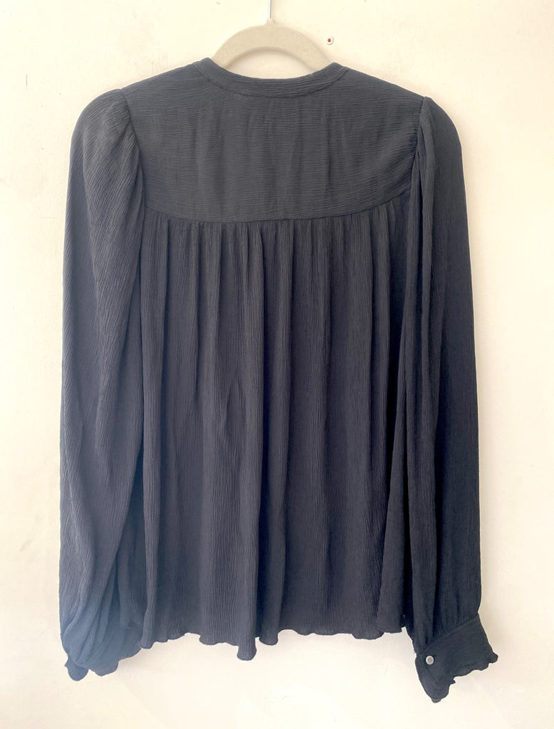 LOOP - Wilfred Black Blouse, Sz M (#460)