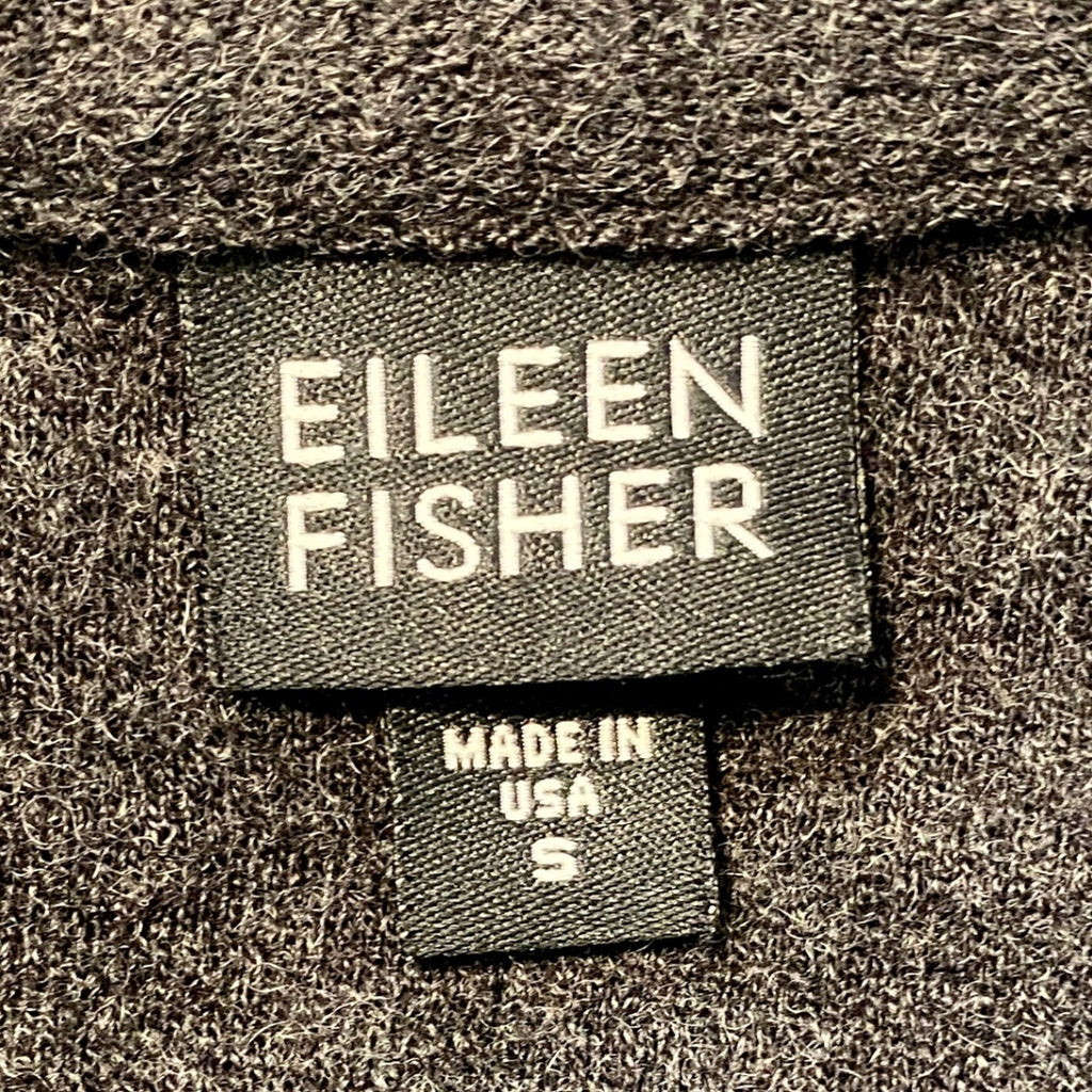 LOOP - Eileen Fisher Wool Open Front Jacket, Sz S (#51)