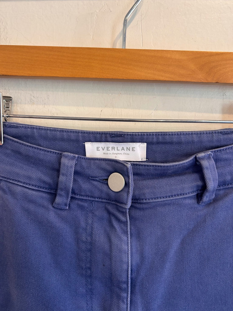 LOOP - Everlane Blue Wide Leg Pants, Sz. 0 (#137)