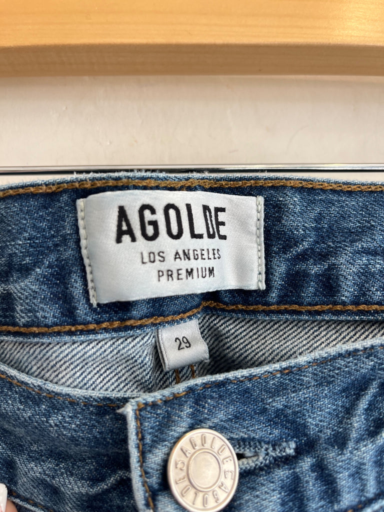 LOOP - AGOLDE Wide-Leg Jeans, Sz 29 (#54)