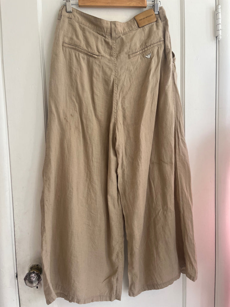 LOOP- Emporio Armani Wide leg pants, Sz 29 (#54)