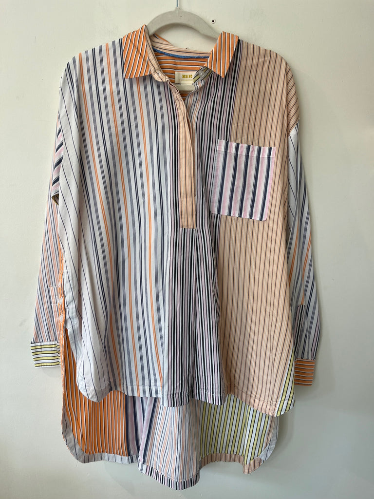 LOOP - Maeve Stripped Top, Sz M (#419)