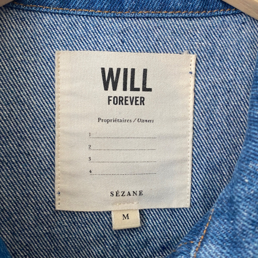 LOOP - Sezane Denim Will Jacket, Sz M (#356)