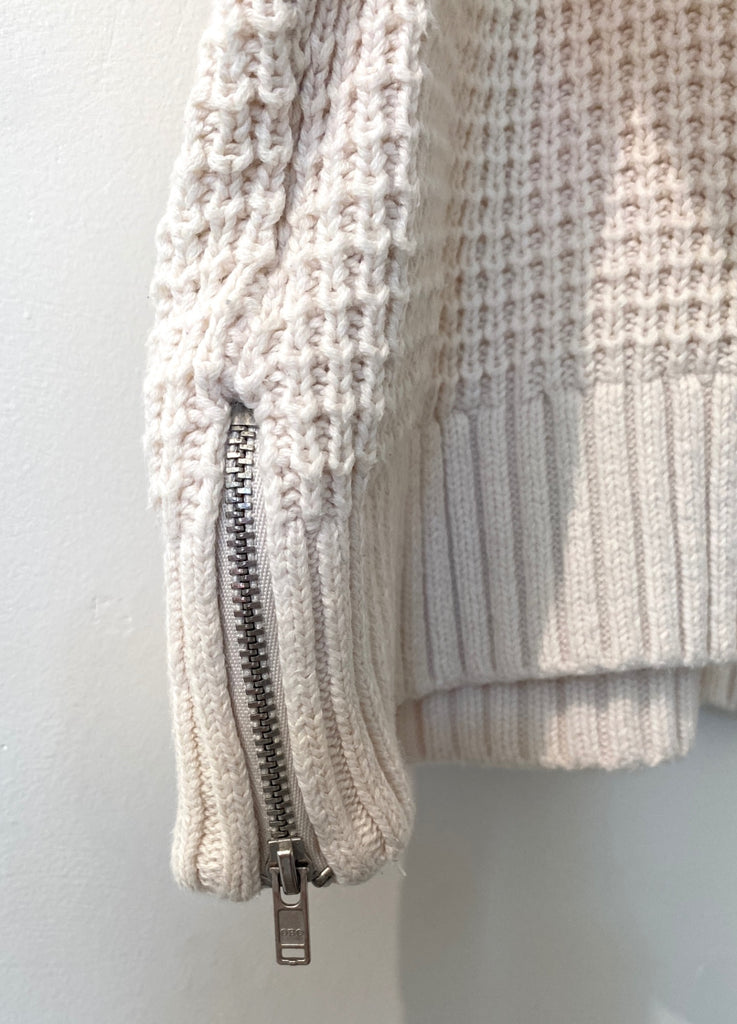 LOOP - Banana Republic Cotton Waffle Knit Sweater, Sz S (#339)