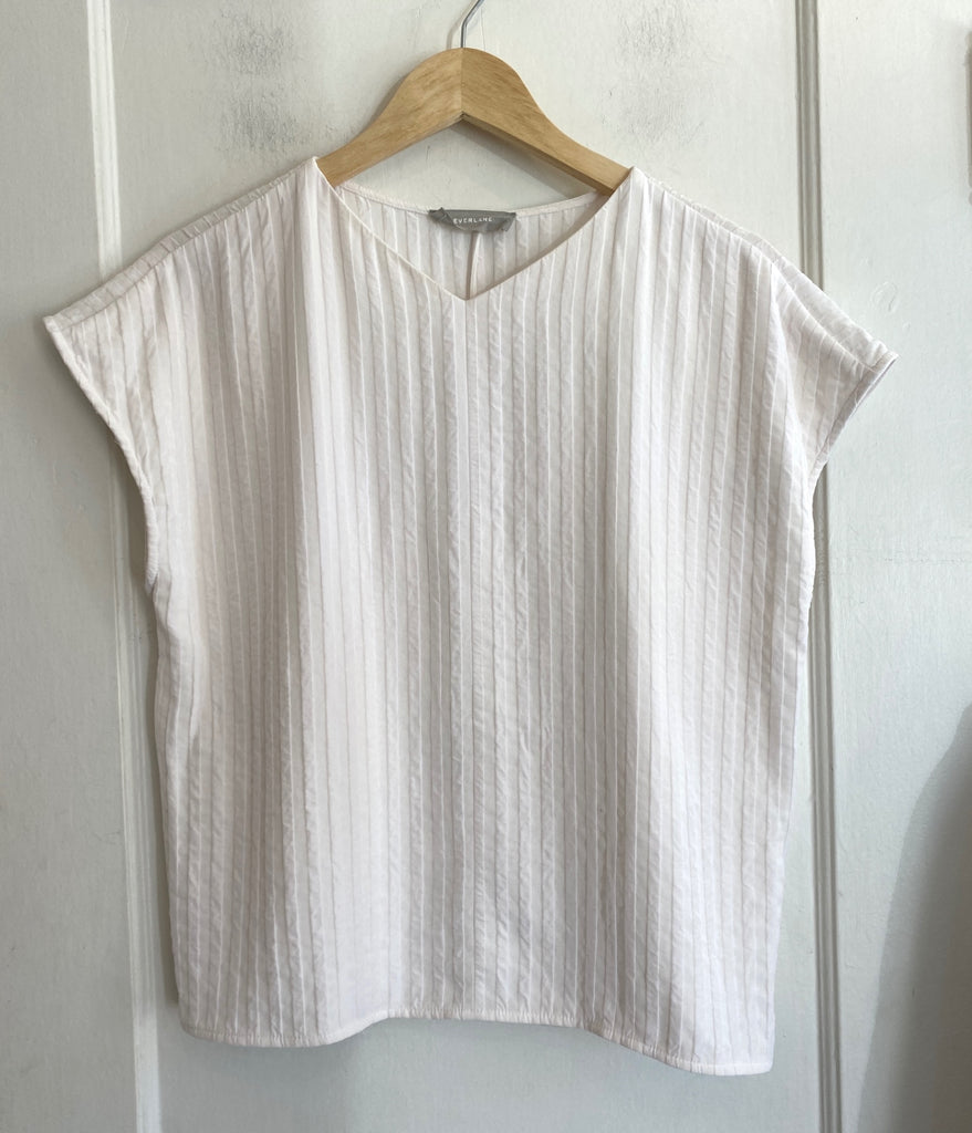 LOOP - Everlane Ribbed Top, Sz 4 (#356)