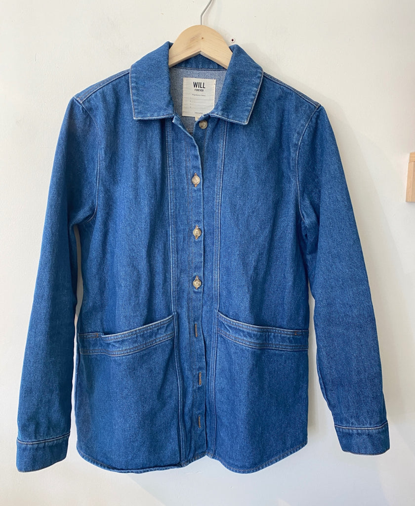LOOP - Sezane Denim Will Jacket, Sz M (#356)