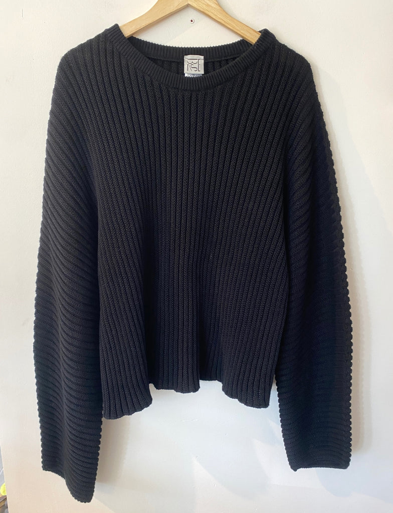 LOOP - Baserange Ribbed Cotton Sweater, One Size (#286)