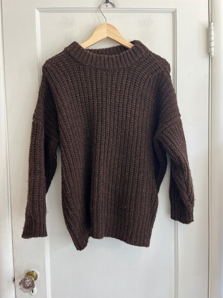 LOOP- Babaà Brown Wool Sweater 