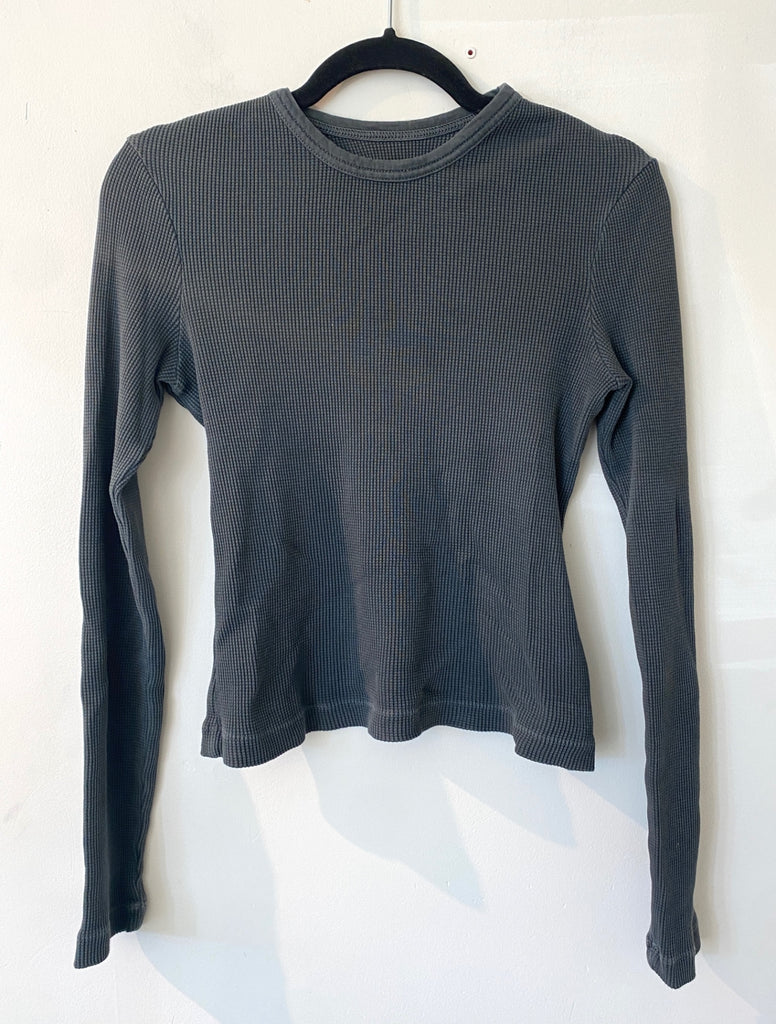 LOOP- Citizens of Humanity Waffle Long Sleeve, Sz S (#281)