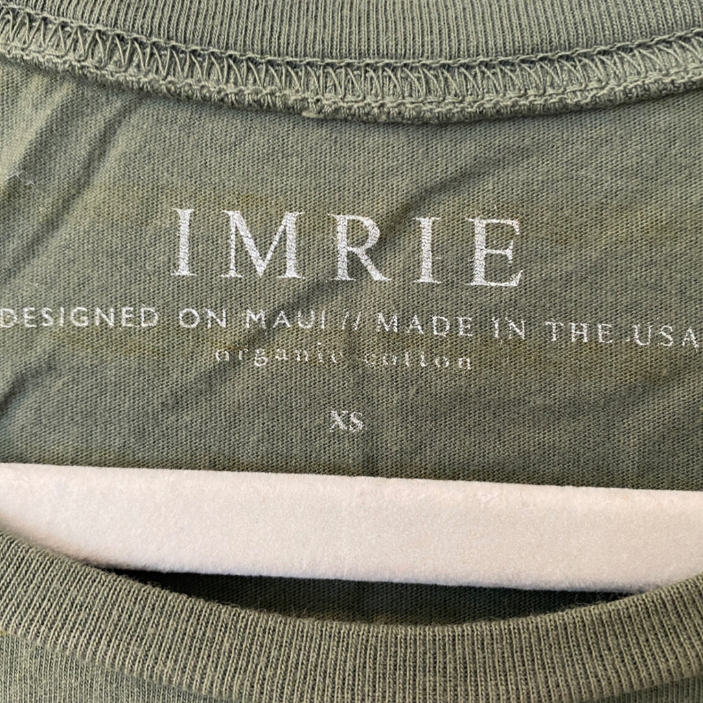 Imrie Stripped Cotton Tee, Sz Xs (#281)