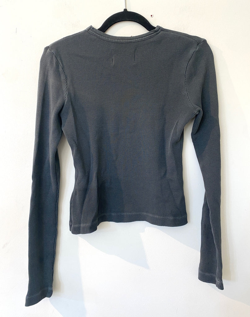 LOOP- Citizens of Humanity Waffle Long Sleeve, Sz S (#281)