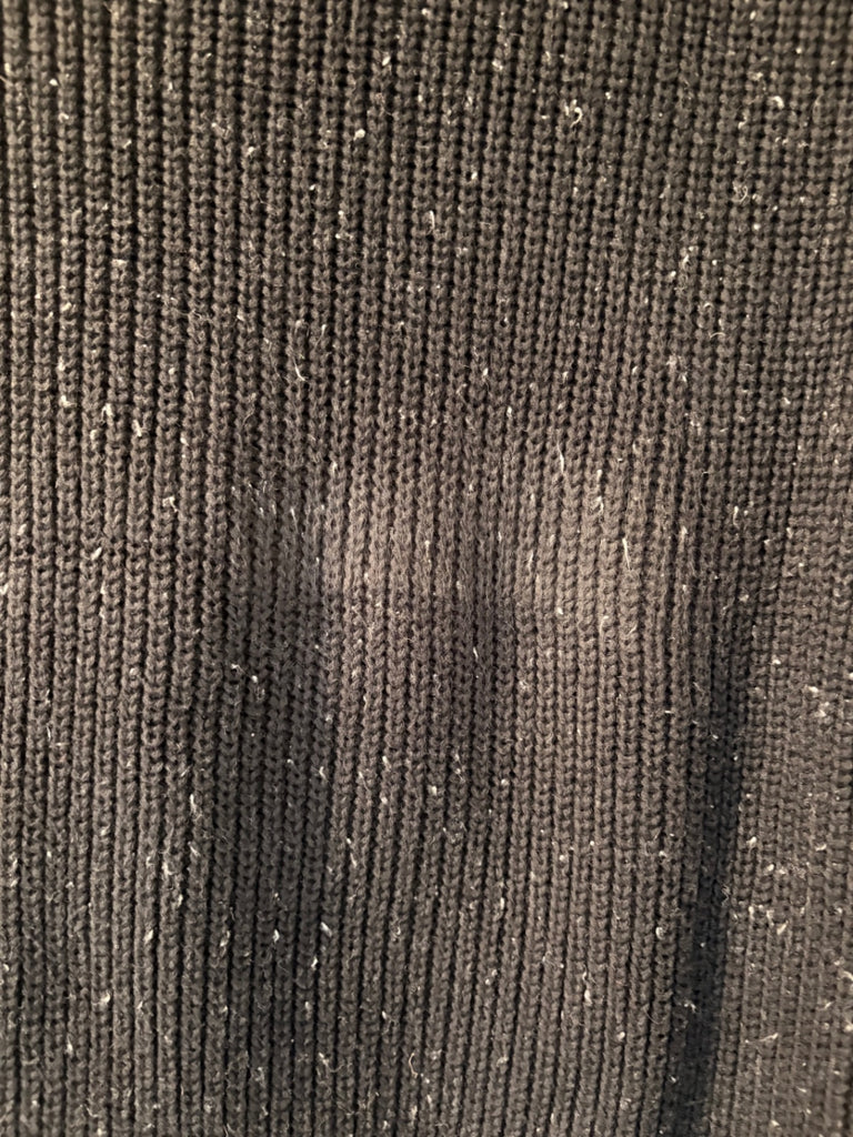 LOOP - Margaret O’Leary Black Speckled Mockneck Sweater, (#26)