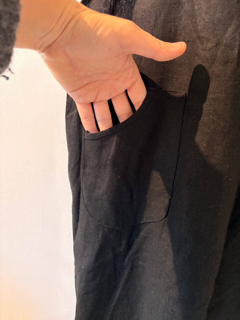 LOOP - Klei Linen Apron Dress, Sz OS (#26)