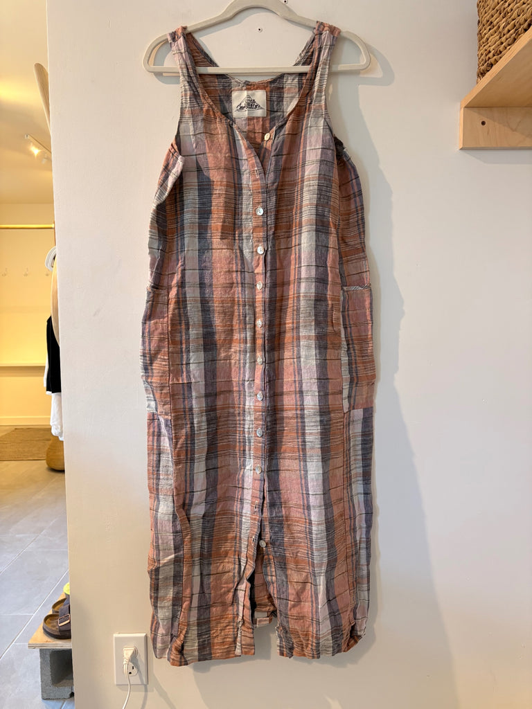 LOOP - Sugar Candy Mountain Linen Dress, Sz M/L (#26)