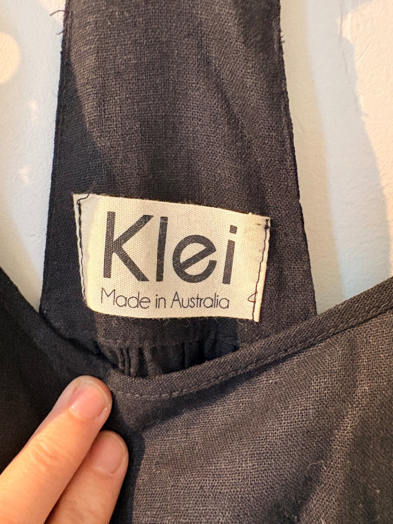 LOOP - Klei Linen Apron Dress, Sz OS (#26)