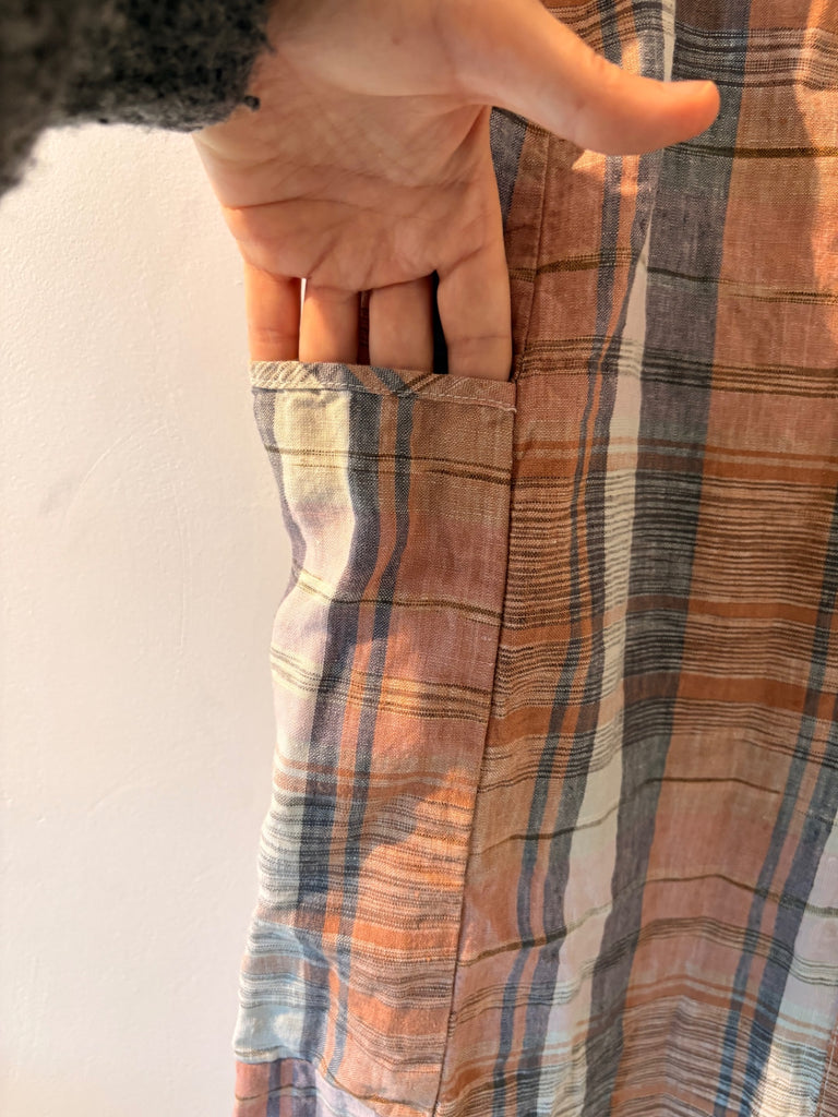 LOOP - Sugar Candy Mountain Linen Dress, Sz M/L (#26)