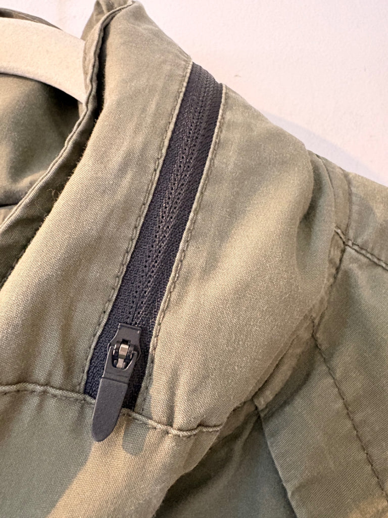 LOOP - PrAna Olive Green Zip Jacket, Sz M (#26)