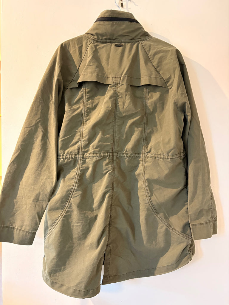 LOOP - PrAna Olive Green Zip Jacket, Sz M (#26)