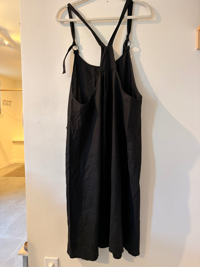 LOOP - Klei Linen Apron Dress, Sz OS (#26)