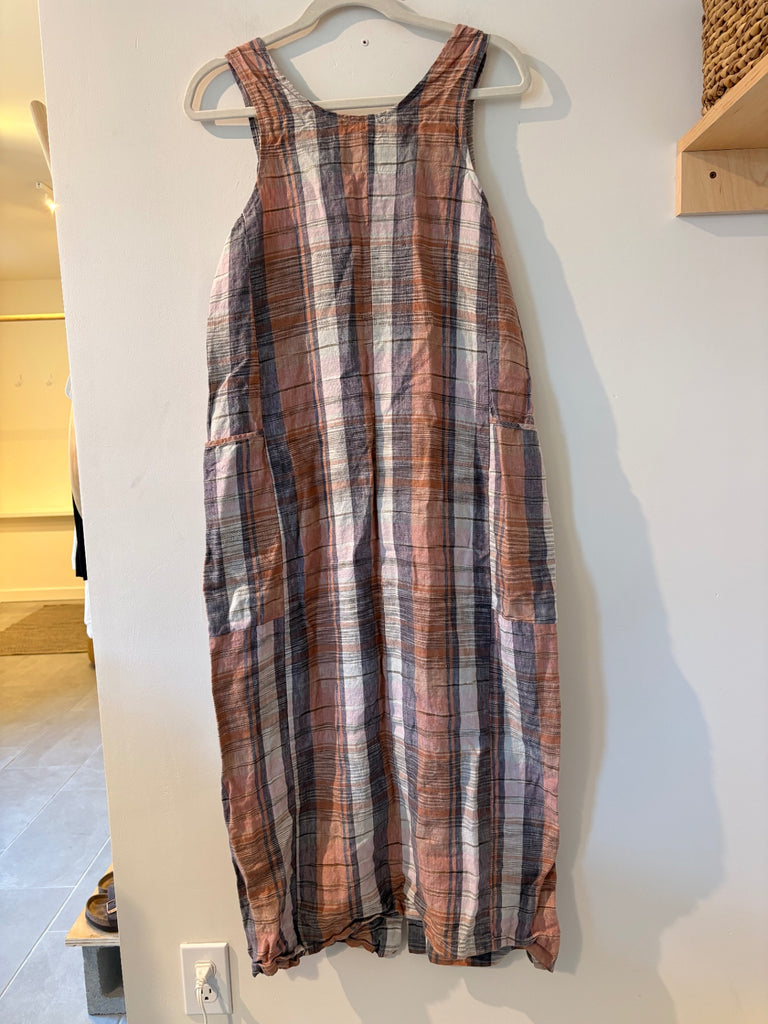LOOP - Sugar Candy Mountain Linen Dress, Sz M/L (#26)
