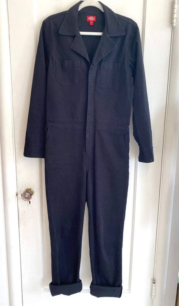 LOOP - Dickies Coveralls Black, Sz L (#100)