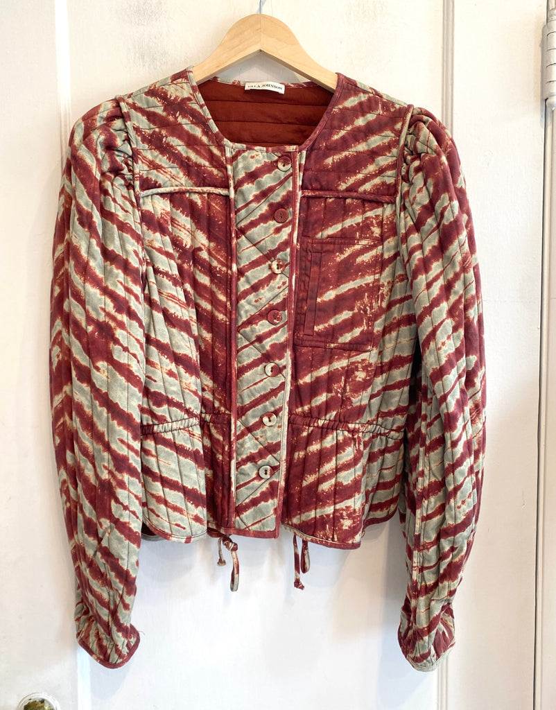 LOOP - Ulla Johnson Quilted Jacket, Sz L (#413)