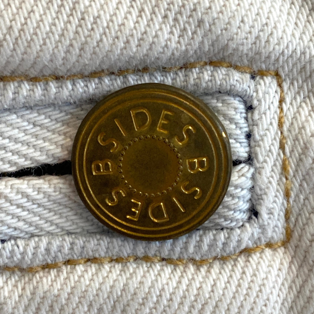 LOOP - B Sides Denim Stadium Jacket, Sz L (#413)