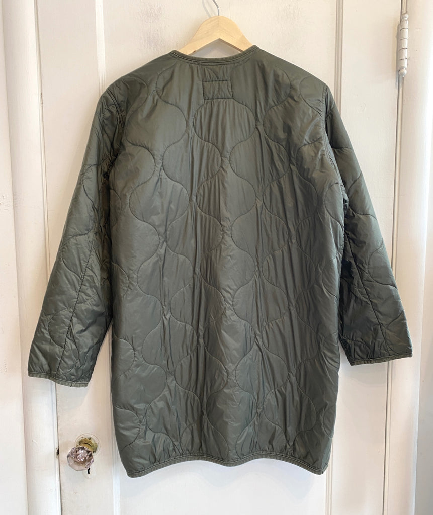 LOOP - Alpha Industries Quilted Coat., Sz L (#413)