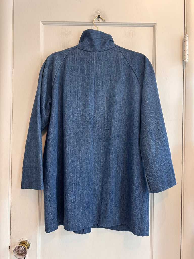 LOOP - Vitamin Denim Car Coat, Sz L (#413)