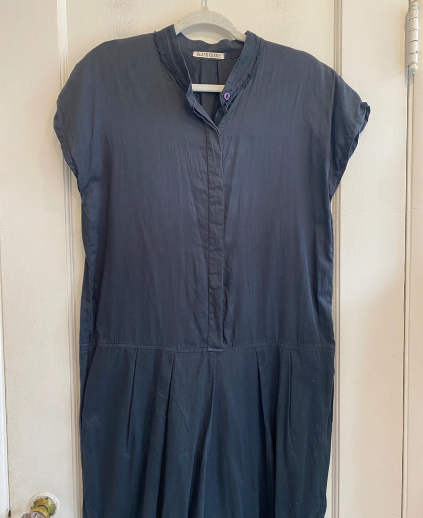 LOOP - Black Crane Jumpsuit, Sz M (#413)