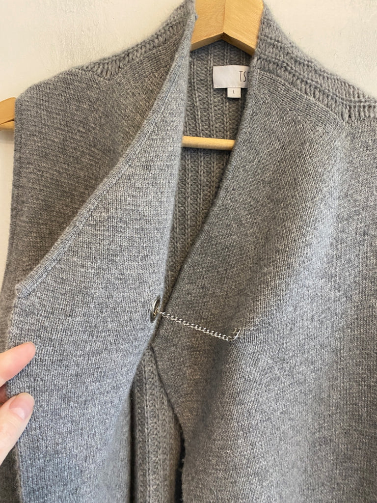 LOOP - TSE Cashmere Vest, Sz L (#413)