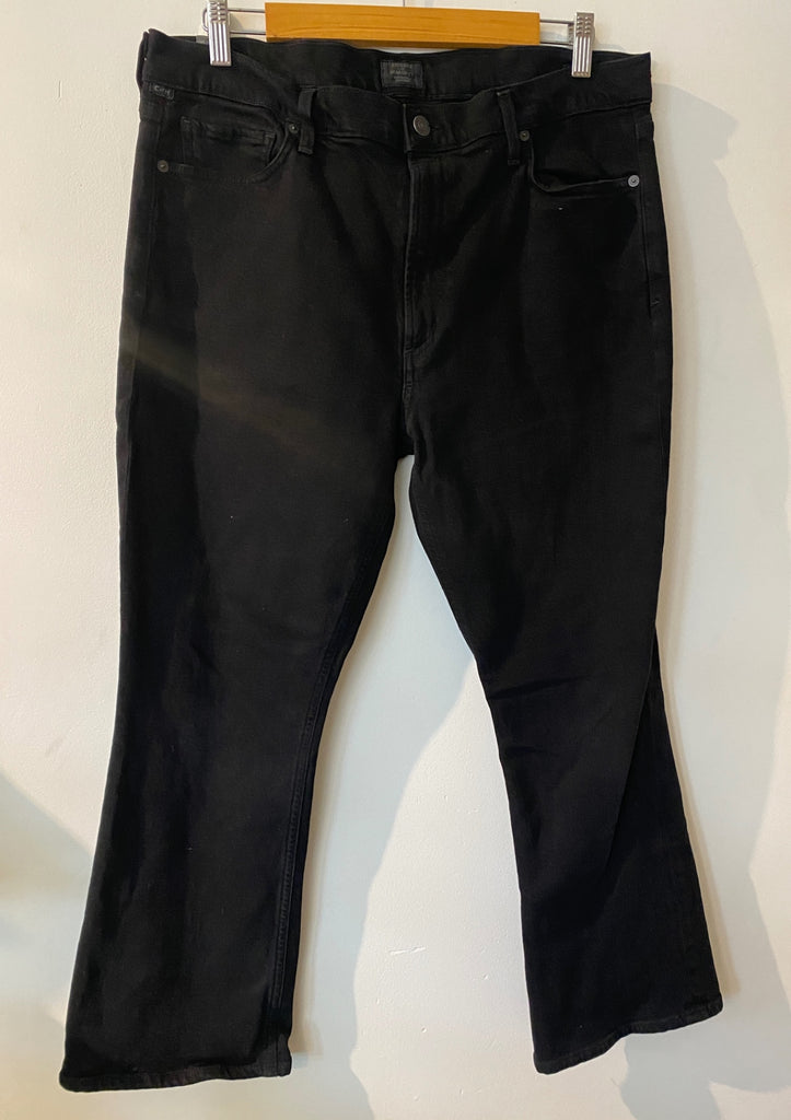 LOOP - Citizens of Humanity Demy Cropped Flare Jean, Sz 33 (#413)