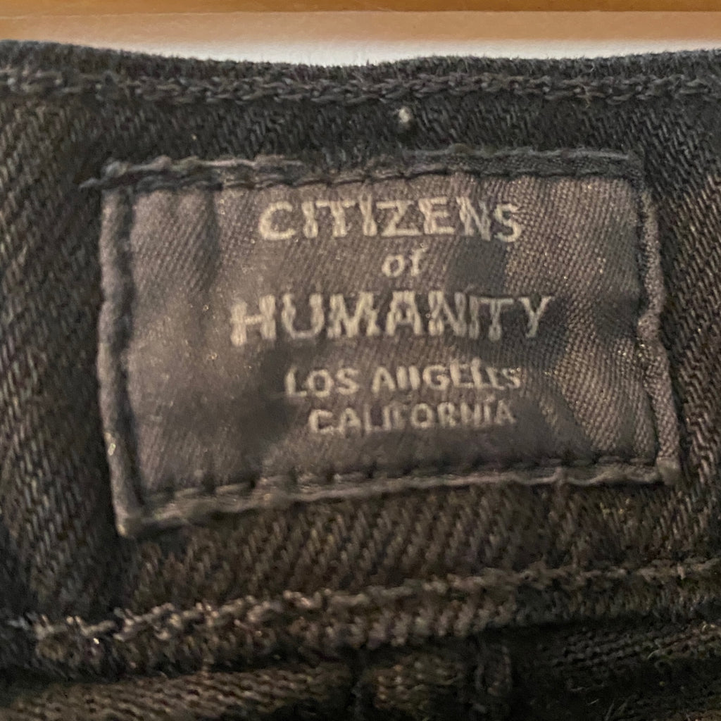 LOOP - Citizens of Humanity Demy Cropped Flare Jean, Sz 32 (#413)