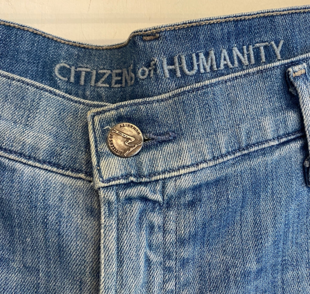 LOOP - Citizens of Humanity Dani Cropped Straight Leg, Sz 32 (#413)