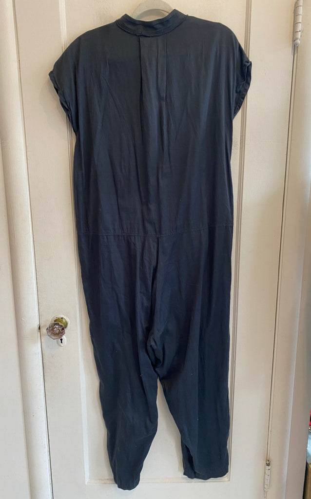LOOP - Black Crane Jumpsuit, Sz M (#413)