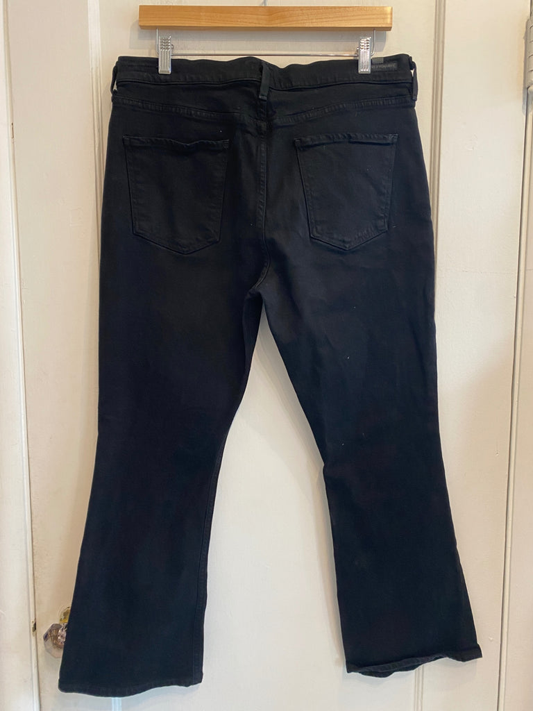 LOOP - Citizens of Humanity Demy Cropped Flare Jean, Sz 32 (#413)